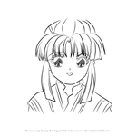 How to Draw Chiriko from Fushigi Yuugi