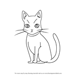 How to Draw Cammot Cat from Holy Knight