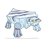 How to Draw Avalugg from Pokemon