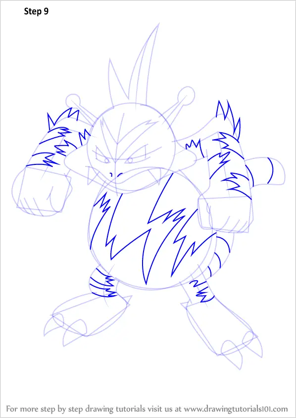 pokemon electabuzz coloring pages - photo #32
