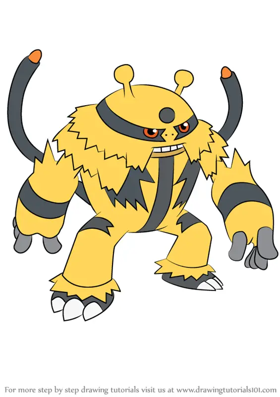 pokemon electabuzz coloring pages - photo #47