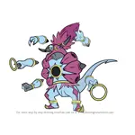 How to Draw Hoopa Unbound from Pokemon