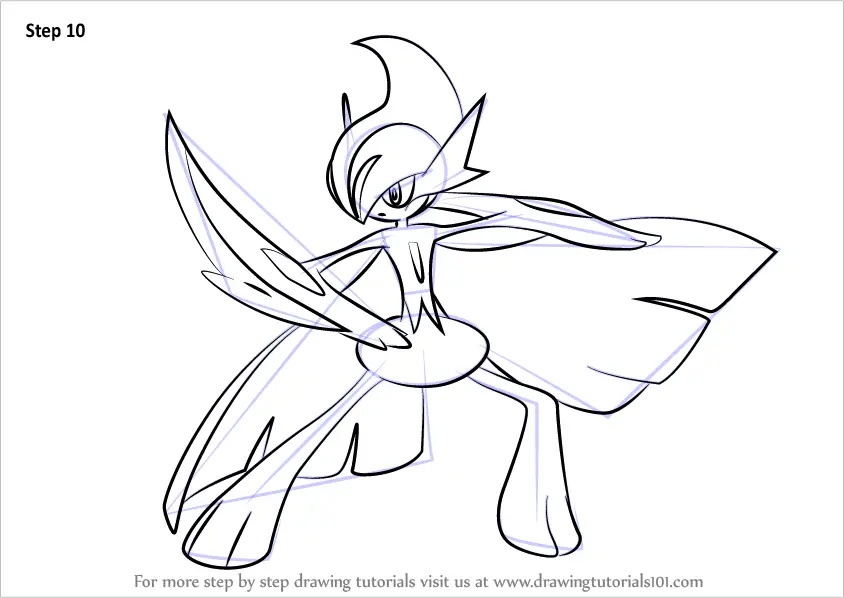 gardevoir and gallade coloring pages - photo #24