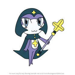 How to Draw Shisusu from Sgt. Frog
