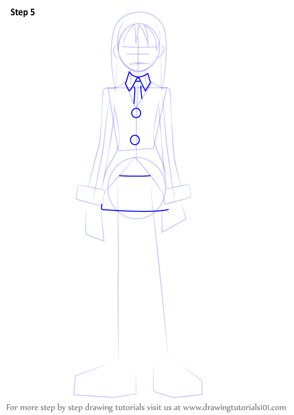 Learn How to Draw Maka Albarn from Soul Eater (Soul Eater) Step by Step