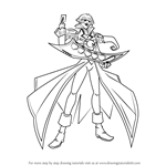 How to Draw Vellian Crowler from Yu-Gi-Oh! GX