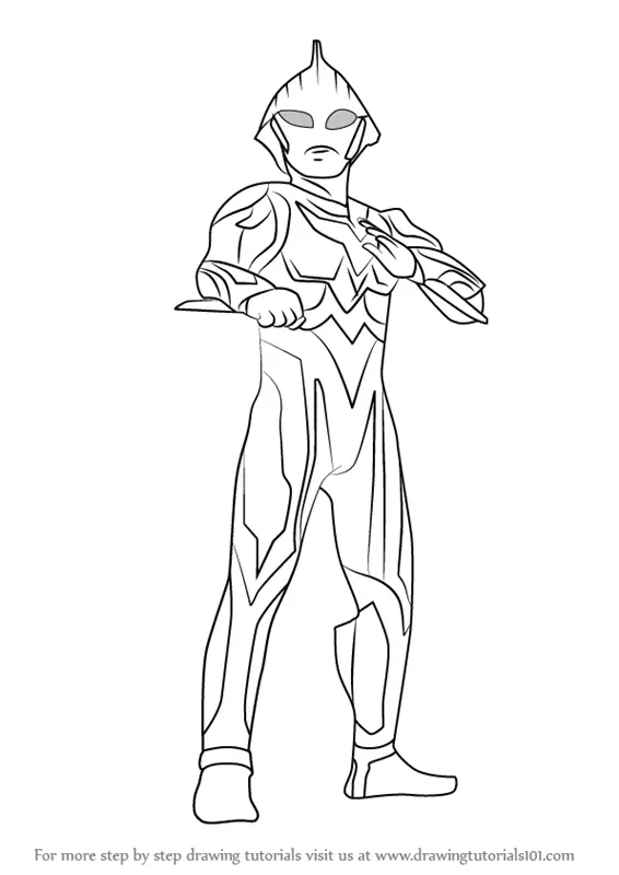 ultraman gaia coloring pages - photo #29