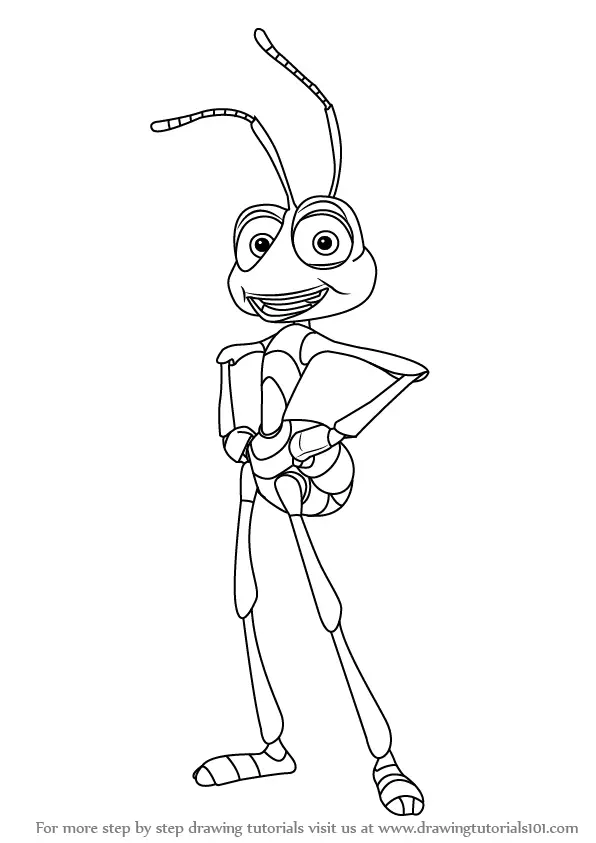 a bugs life characters coloring pages - photo #30