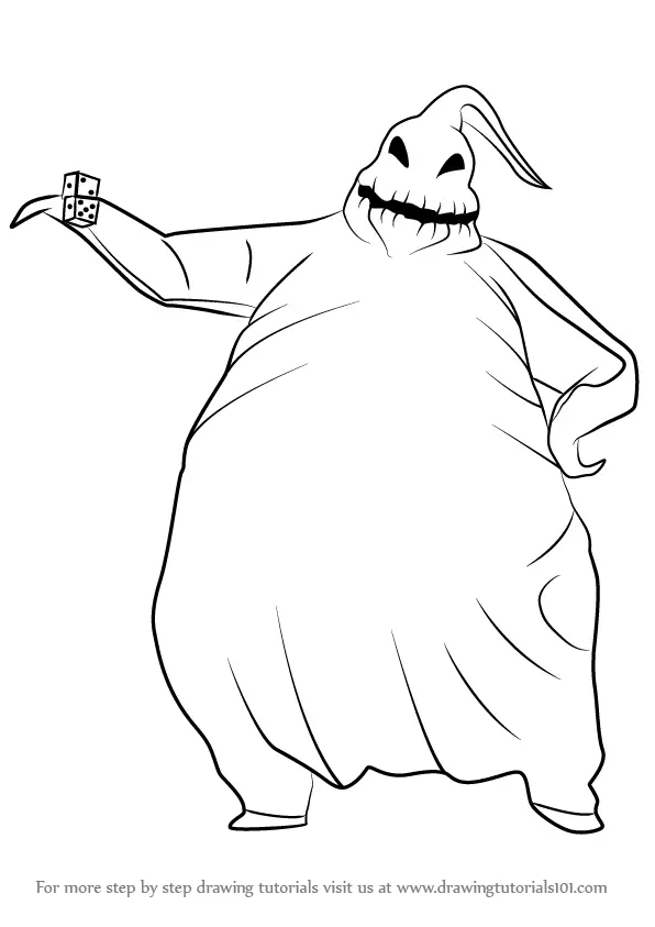 Learn How to Draw Oogie Boogie from The Nightmare Before Christmas (The