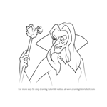 How to Draw Zelda from The Swan Princess