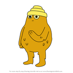 How to Draw Honey Man from Adventure Time