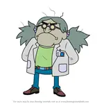 How to Draw Dr Frakes from Amphibia