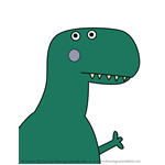 How to Draw Tyrannosaurus from Ben & Holly's Little Kingdom