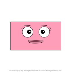How to Draw Pink Blocks from Big Block SingSong