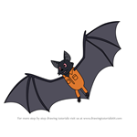 How to Draw Vampire Bat from Bunnicula