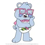 How to Draw Grams Bear from Care Bears