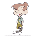 How to Draw Rudy Tabootie from ChalkZone