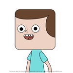 How to Draw Jeff Randell from Clarence