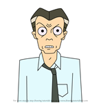 How to Draw Anthony DeMartino from Daria