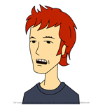 How to Draw Nick Campbell from Daria