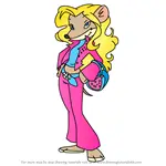 How to Draw Colette from Geronimo Stilton
