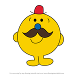 How to Draw Mr. Mo from Mr. Men