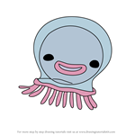 How to Draw Jumpin' Jellyfish from Octonauts