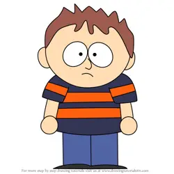 How to Draw Bartles from South Park