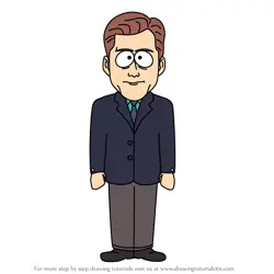 How to Draw Chris Hansen from South Park