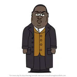 How to Draw Christopher Wallace from South Park
