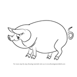 How to Draw Pig from Stoked