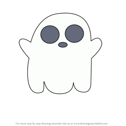 How to Draw Ghost from Tish Tash