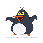 How to Draw Penguins from Zig & Sharko