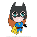 How to Draw Chibi Batgirl