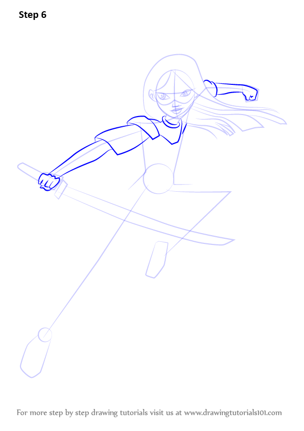 Learn How to Draw Katana from DC Super Hero Girls (DC Super Hero Girls ...