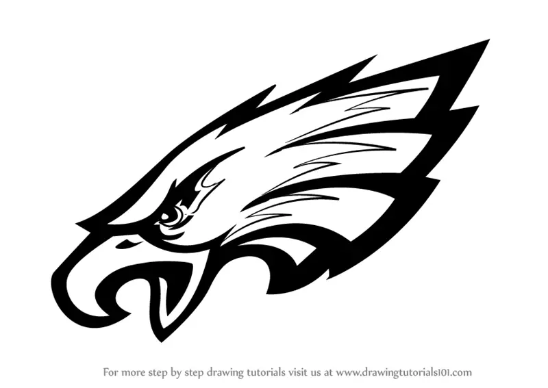 eagles football logo coloring pages - photo #34