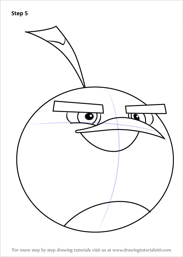 angry draw birds step bomb drawing tutorial necessary improvements finish