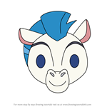 How to Draw Baby Pegasus from Disney Emoji Blitz