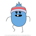 How to Draw Loopy from Dumb Ways To Die