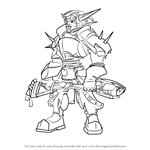 How to Draw Sig from Jak and Daxter