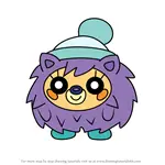 How to Draw Snuggy from Moshi Monsters