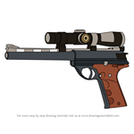 How to Draw 44 Mag Semi-Auto Pistol from Rainbow Six Siege