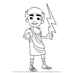 How to Draw Nikos from Subway Surfers