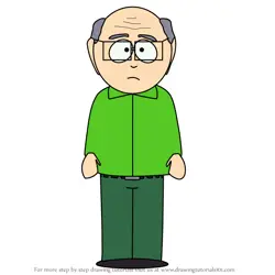 How to Draw Herbert Garrison from South Park