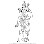 How to Draw Lord Rama