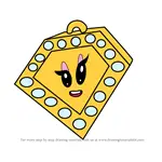 How to Draw GoldiRox from Moshi Monsters