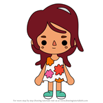 How to Draw Vera from Toca Life World