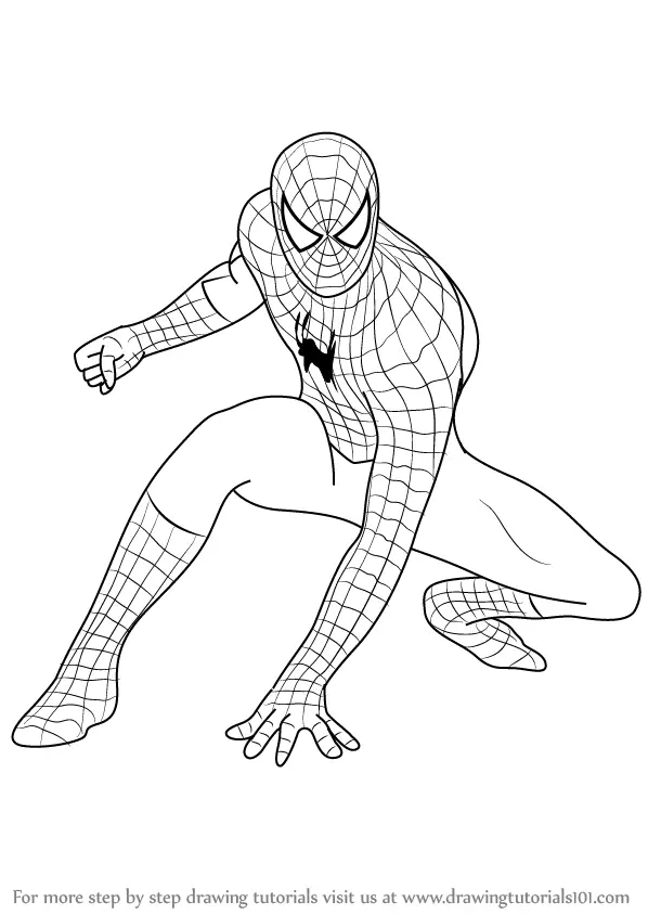 Spiderman Coloring Pages - Free Printable Sheets for Kids