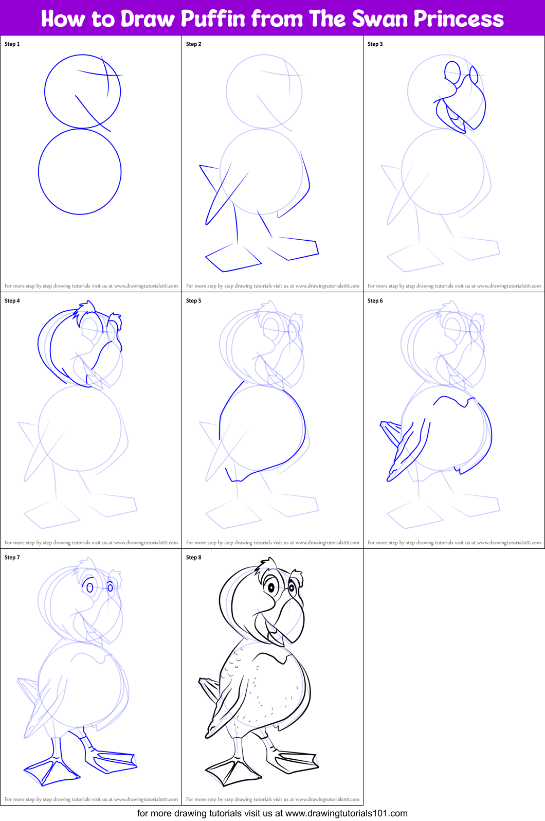 Featured image of post How To Draw A Puffin Now you will really start learning how to draw a