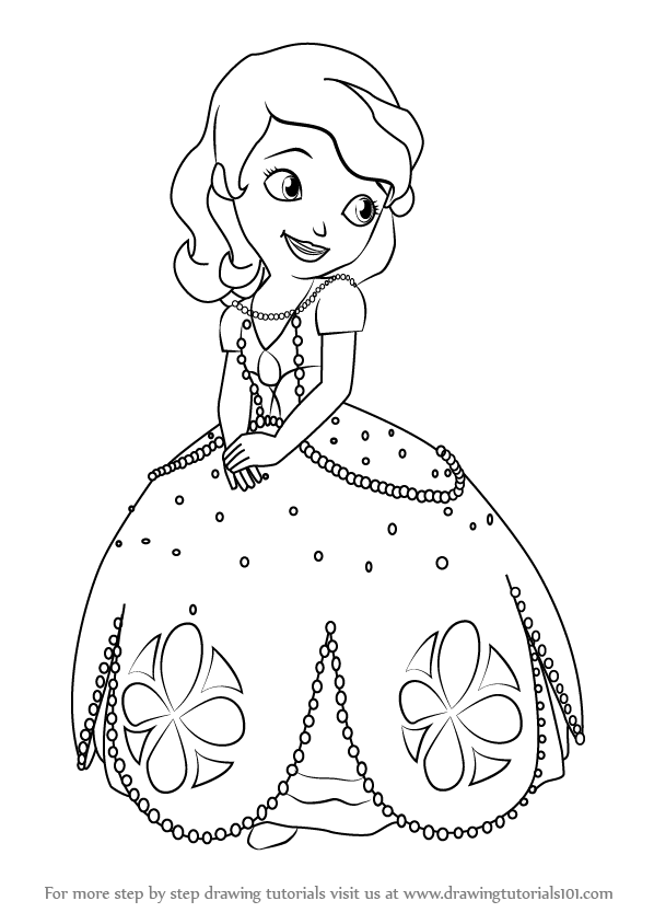 Featured image of post Sofia The First Drawing Easy How to draw sofia the first step by step chibi disney princess cute